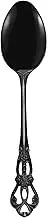 Runfly Gorgeous Retro Royal Black Stainless Steel 20 Pieces Flatware Set, Black Silverware Set, Anti-rust Stainless Steel dark Cutlery Set Utensils Including Fork Spoon and Knife