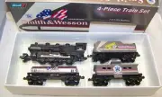 HO 1:64 REVELL COLLECTION 1996 44 MAGNUM SMITH & WESSON 4 PIECE TRAIN SET 3117