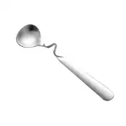 10Pcs Spoon Stainless Steel Coffee Stirring Spoon Round Shape Tea Milk Dessert Hanging Scoop Specialty Spoons Tableware
