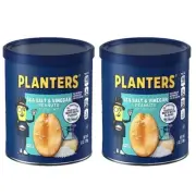 2x Planters Sea Salt Vinegar Flavored Peanuts 6 Ounce Snack Pack