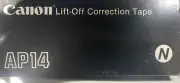 Genuine Canon AP14 Lift-Off Correction Tape ( 6 total) NEW