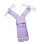 Dual Head Portable Fan USB Rechargeable Mini Pocket Fan Safe Strong Wind