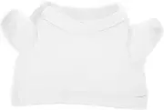 ifundom Clothes for Stuffed Animals Doll Filling Stuffed Clothes Filling Plush Clothes Bear Doll Clothes Mini Clothes Plush Pillow Blank Clothes Bear Clothes Animal Clothing White