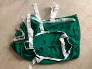 CURVON Scrim FLY Cover 90"x 80" Green/ w White Trim *NEW*