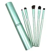 Catzon Portable Mini Makeup Brush Set Eye Beauty Tool-Green