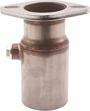 3' Stainless Pipe To 2.5' 2 Bolt Flange Reducer Downpipe Exhaust
