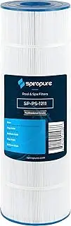 SpiroPure Replacement for Star-Clear Plus C1900 Hayward CX1900RE Pleatco PA190 PWWPC200 Unicel C-8420 Pro Clean 200 Waterway Plastics 817-0200P Hot Tub Spa Pool Filter Replacement Cartridge