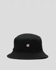 [Champion] Champion Women's C Bucket Hat in Black One Size Black