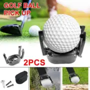 2PCS Back Saver Putt Picker For Putter Grip Golf Ball Retriever Pick Up Tool