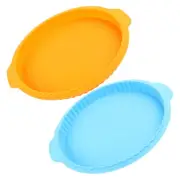 2 Pcs Silicone Chicken Coffee Pad Laying Eggs Pads Home Nesting Liners