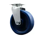 6 Inch Solid Polyurethane Wheel Swivel Caster with Ball Bearing SCC