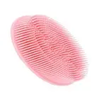 Silicone Body Exfoliating Brush Baby Bath Massage Brush Shower Scalp Scrubbe GOF