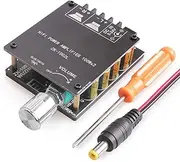 DAMGOO Bluetooth Amplifier Board, 100W+100W Peak Output Power, 2.0 Channel DC:8-24V, Password Free Connect, BT 5.0 AMP Board for DIY Wireless Speakers Board