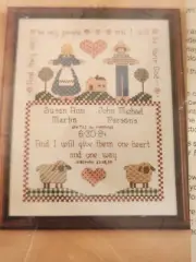 Kappie Originals Cross Stitch Jeremiah Junction And they shall be my people...