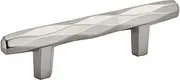 [Amerock] Cabinet Pull | Satin Nickel | 3 inch (76 mm) Center to Center | St. Vincent | 1 Pack | Drawer Pull | Drawer Handle | Cabinet Hardware
