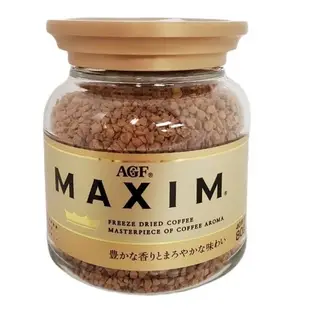 日本AGF 即溶咖啡80g/罐 ( 箴言金/華麗香醇) (9.4折)