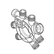 Comet 5026.0427.00 Collector, P40 Manifold