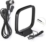 Bingfu 75 Ohm FM Aerial Antenna and AM Loop Antenna for Denon Pioneer Yamaha Marantz Indoor HD Radio FM Radio Bluetooth Stereo Receiver AV Audio Vedio Home Theater Receiver Power Amplifier