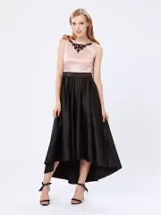 Review Prima Donna Dress Size 14 BNWT Pink & Black