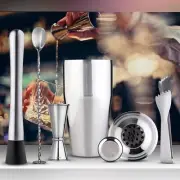 5 Pcs Mixology Bartender Kit - Cocktail Shaker Set