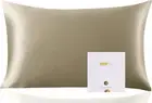 100% Mulberry Silk Pillowcase for Hair and Skin,Both Sides 19 Momme Pure Silk,1P