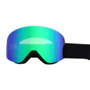 Unisex Ski Goggles With Magnetic Attachment Outdoor Skating Anti-Fog Goggles(Gre