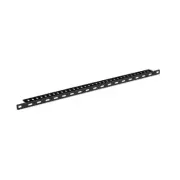 19" Horizontal Cable Management Bar Panel Rear Support Rack Data Cabinet Steel