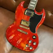Gibson Lightweight SG Standard '61 Stop Bar Vintage Cherry #208450254 2.84 3F