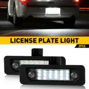2Pcs Full License LED Plate Tag Light For Ford Mustang Focus Fusion Flex Taurus