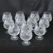 NEW Towle Crystal Infatuation Brandy Snifter - 12 Available - Clear Cut 5 1/4" T