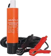 SEAFLO 500GPH 12V Submersible & Inline Water Pump – Diesel & Seawater Compatible, Portable, Quiet, 3/4" Outlet for Marine, Boat, Caravan, Camping & RV Use