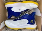 Under Armour 3Z6 Curry Basketball Shoes White/Blue - Size 10*NEW
