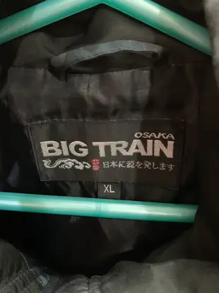 Big train 防風連帽外套 男