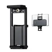Universal Tablet Phone 2 in1 1/4"Tripod Mount Clamp Holder Bracket Selfie DhqyWE