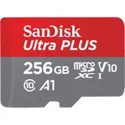 SanDisk Ultra Plus microSDXC 256GB Memory Card
