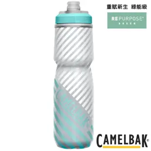 【CAMELBAK】Podium 自行車保冷噴射水瓶 710ml(水杯/水壺/補水/戶外/露營/運動/單車)