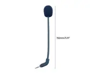 Replacement Microphone 2.5mm Nickel Plated Plug Mic- Stereo Studio Gaming Headset Voice Mic- for Turtle-Beach Recon 500
