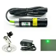 Locator 532nm 10mW Green Dot Laser Generator Alignment Module 5V Adapter Holder