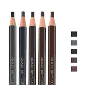 5pcs Microblading Pencil Waterproof Eyebrow Peel-off Pencil Pull Cord, 5 Colors