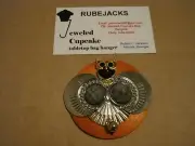 JC Table Counter Bar Top Bag Purse Hook Hanger " eyes II " COA