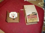 NOS MOPAR 1961-68 DODGE TRUCK OIL GAUGE W/ EGG SHELL