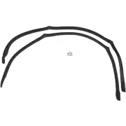 Hardtop Roof Rail Seals Compatible With 1975-1978 Buick Cadillac Chevy Olds (for: Chevrolet)