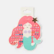 30 Pack Stick-On Earrings - Mermaid