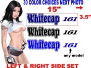 Palm Beach Whitecap 161 Boat Decal Boats Decals Sticker Stickers 30 colors