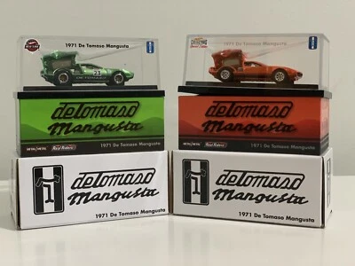 Hot Wheels RLC 1971 De Tomaso Mangusta Orange & Green