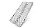 BULLET Pair of 1.6m Aluminium Loading Ramps, 4050kg capacity