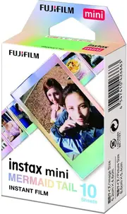 Fujifilm INSTAX Mini Mermaid Tail Film - 10 Pack