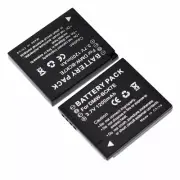 2x DMW-BCK7 BATTERY FOR Panasonic NCA-YN101G NCA-YN101F Lumix DMC-FH2 FH5 FH7