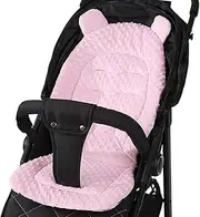 Pushchair Insert - Reversible Pram Cushion Pram Seat Covers Comfortable Breathable Pram Mat Made of Cotton | To Support Baby Head, Back and Hips