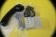 5 PC REFURBISH KIT FOR AVAYA/LUCENT 18D SERIES II PHONES BLACK